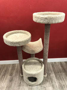 CatPro Tree 95S Condo 2 Towers 1 Cradle Sisal 52"