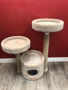 CatPro Tree 94S Condo 2 Towers Sisal 42"