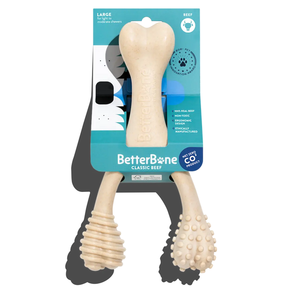 BetterBone CLASSIC All Natural, Eco, Safe on teeth Chew Toy