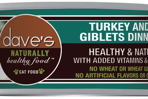 Dave's Cat Turkey Giblets 5.5oz