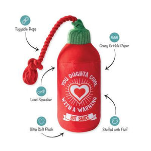 Fringe Hearts On Fire Dog Toy