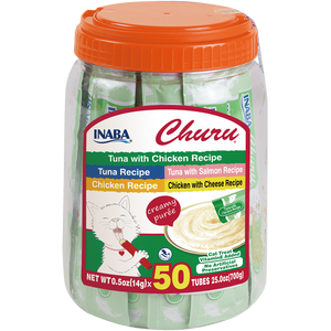 Inaba Churu Tuna & Chicken 50 Pack