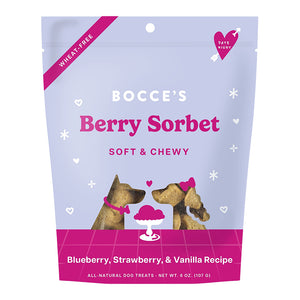 Bocces Soft and Chewy Berry Sorbet 6oz