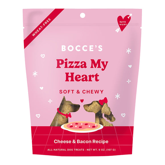 Bocces Bakery Dog Pizza My Heart 6oz