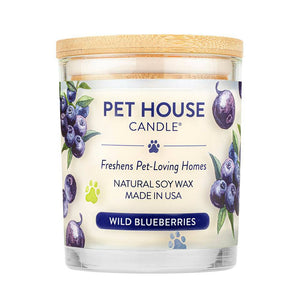 Pet House Candles Wild Blueberries