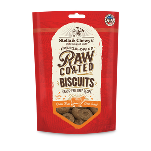 Stella & Chewy's Raw Coated Biscuits Beef