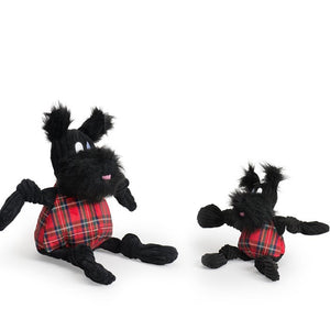 HuggleHounds Totally Tartan Scotch Scottie Knottie*