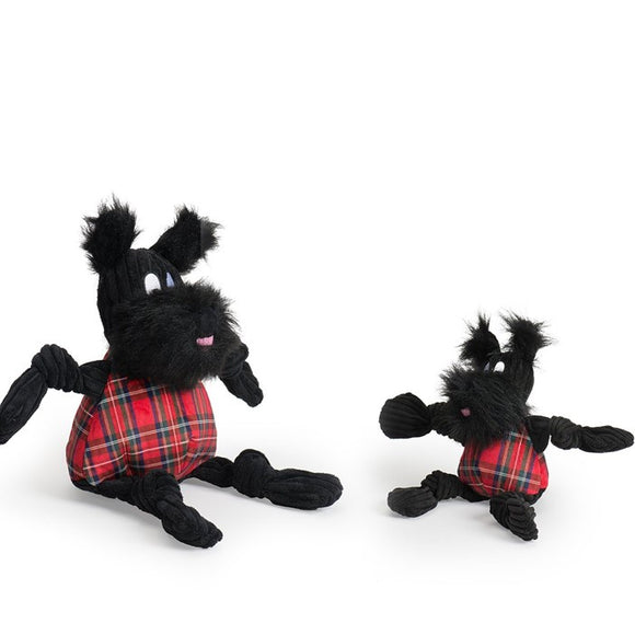 HuggleHounds Totally Tartan Scotch Scottie Knottie*