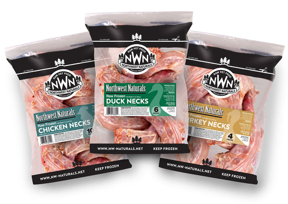 Northwest Naturals Frozen Raw Chicken Necks 10ct