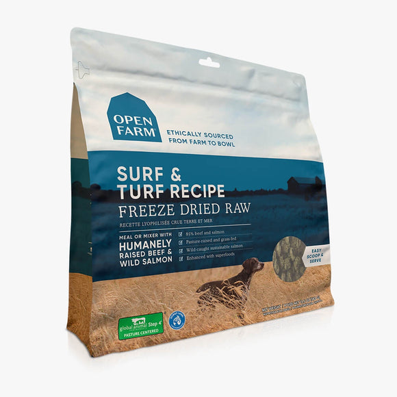 Open Farm Dog Freeze Dried Surf Turf 13.5oz