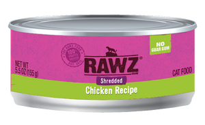 Rawz Cat Cans Shredded Chicken 5.5oz*