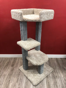 CatPro Tree 145SX Corner 2 Step 1 Sleep Tray Sisal