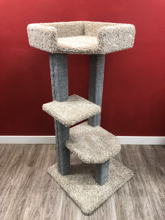 CatPro Tree 145SX Corner 2 Step 1 Sleep Tray Sisal