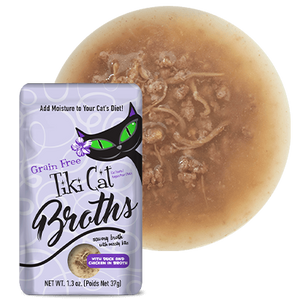 Tiki Cat Broth Pouch Duck Chicken 1.3oz