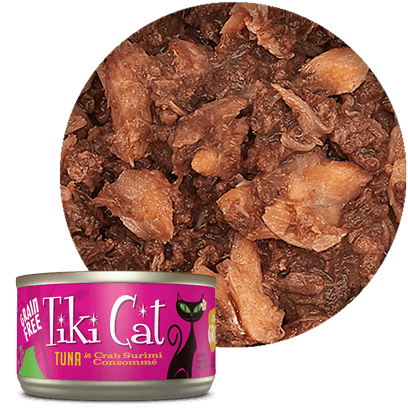 Tiki Cat Grill Tuna Crab Surimi 2.8z