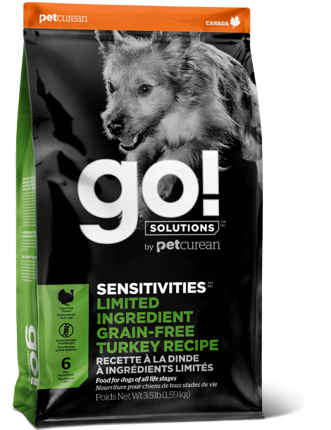 Go! Dog Sensitivities GF LID Turkey