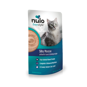 Nulo Cat Mousse Yellowfin Tuna Shrimp 2.8oz