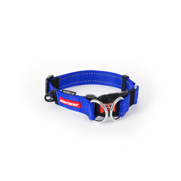 EzyDog Doubleup Collar Blue