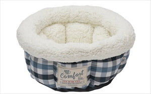 Happy Tails Bed Cup Plaid