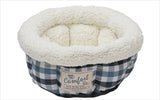 Happy Tails Bed Cup Plaid