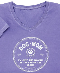 Spoiled Rotten Dogz Dog Mom LS Purple