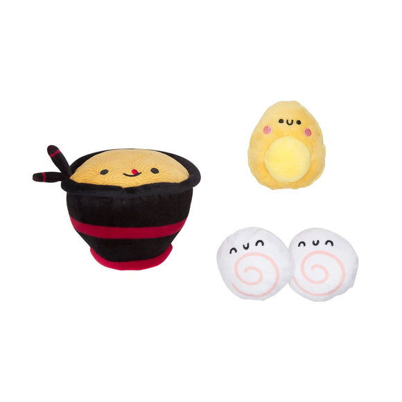 Pearhead Dogkatsu Ramen Dog Toy Set