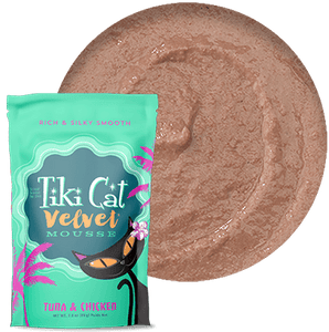 Tiki Cat Velvet Mousse PCH Tuna Chicken 2.8z