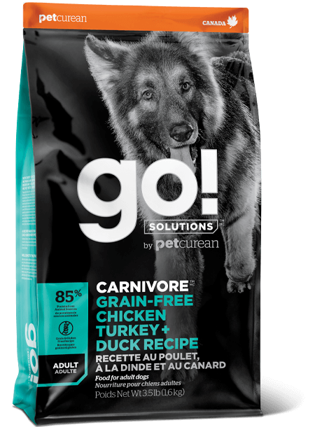 Go! Dog Adult Carnivore GF Chicken Turkey Duck