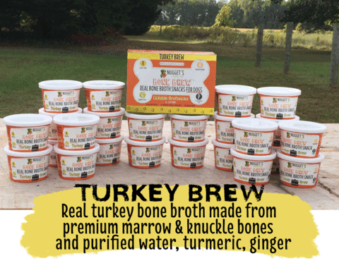 Nugget's Bone Brew Turkey 4oz 4pk