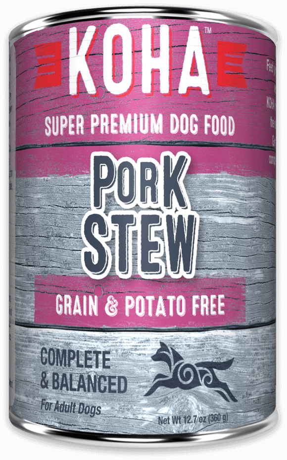 KOHA Dog GF Stew Pork 12.7oz