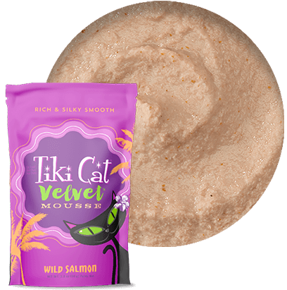 Tiki Cat Velvet Mousse PCH Wild Salmon 2.8z