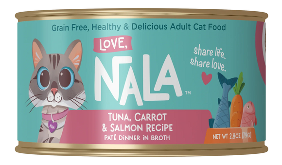 Love Nala Pate Tuna Salmon Carrot 2.8oz