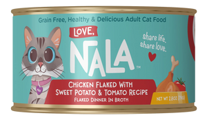 Love Nala Flake Chicken Sweet Potato Tomato 2.8oz