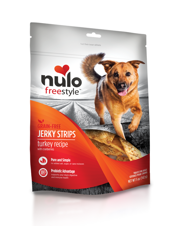 Nulo Freestyle Jerky Strips Turkey 5oz