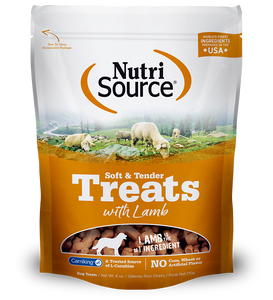 NutriSource Dog Treat Soft Tender Lamb