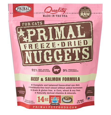 Primal Freeze Dry Cat Beef Salmon