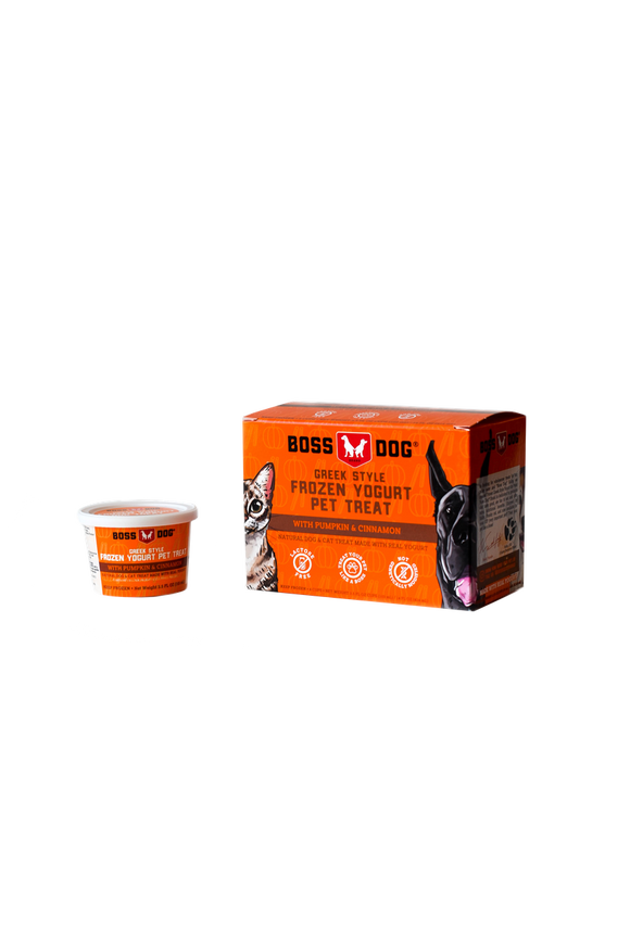 Boss Dog Frozen Yogurt Pumpkin Cinnamon