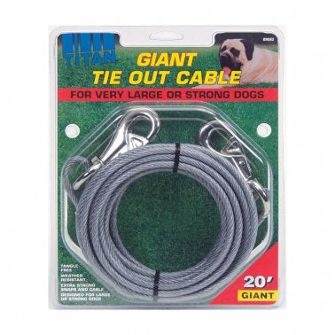 Coastal Titan Giant Tie Out Cable 20'