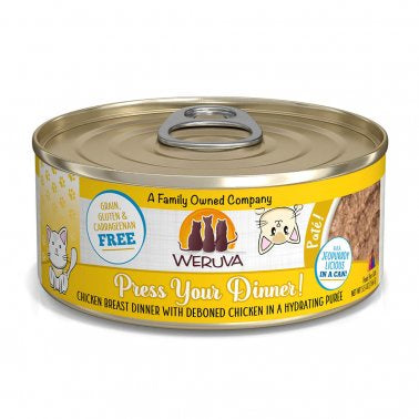 Weruva GF Cat Pate Press Your Dinner 5.5oz