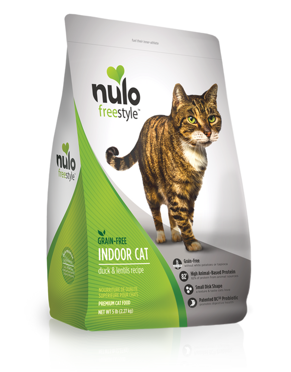 Nulo Freestyle Cat Indoor Duck Lentil