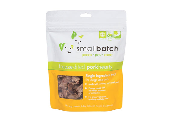 Small Batch Freeze Dried Pork Heart 3.5oz