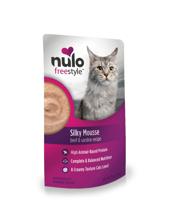 Nulo Cat Mousse Beef Sardine 2.8oz