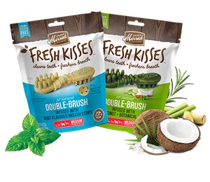 Merrick Fresh Kisses Dental Treat Mint Flakes