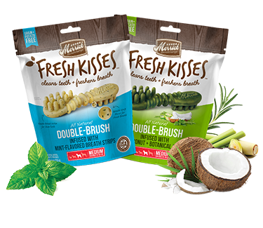 Merrick Fresh Kisses Dental Treat Mint Flakes