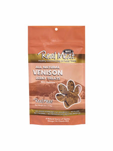 Real Meat Dog Jerky Venison 4oz