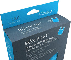 BoxieCat Scoop & Tie Litter Bags 120ct