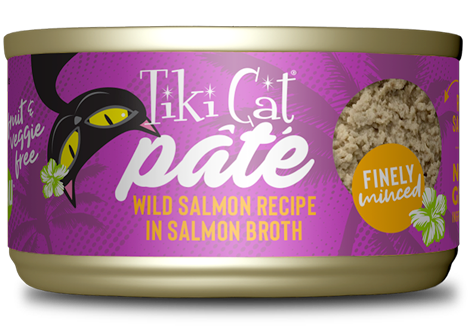 Tiki Cat Luau Pate Salmon 2.8oz