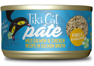 Tiki Cat Luau Salmon Chicken Pate 2.8oz