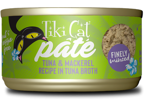 Tiki Cat Luau Pate Tuna Mackerel 2.8oz