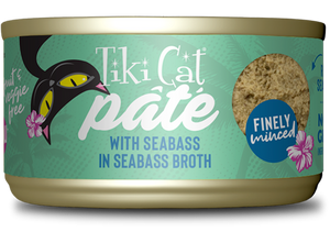 Tiki Cat Luau Pate Seabass 2.8oz